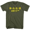 Animation Shops MASH 4077th Logo T-Shirt-Medium Green