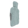 Hot Water Bottle Rubber Hot Compress Reduce Pain Leakproof Safe