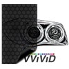 VViViD Hex+ Dark Smoke High Gloss Air-Tint Headlight (12" x 30" (2 Sheets))
