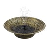 Bird Bath for Outside, Solar Powered Bird Bath Bowl Fountain