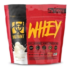  Mutant Whey Proteína 2.27 kg | 5 Fuentes de Proteína | Rápida Absorción | Sabor Vanilla Ice Cream | + Ganancia Muscular