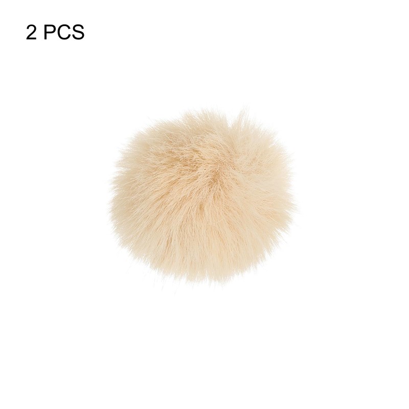 PATIKIL Furry Microphone Windscreen 5mm x 55mm Mic Cover Windshield