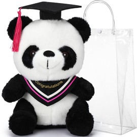 Hollowfly 2024 Plush Sloth Graduation Gifts 12'' Stuffed Sloth Animal Toy for Graduation Congratulations Sloth with Diploma Cap Gift Bag Congratulatory Gift for Students Boys Girls Graduation