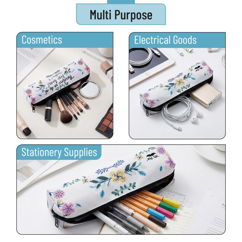 Mr. Pen- Cute Pencil Case Pouch, 2 Pack