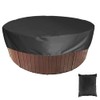 Round Hot Tub Cover Insulated, 80'' x 12''Anti UV Outdoor