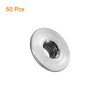 sourcing map M6 T-nuts, 50pcs Carbon Steel Tee Nut Round