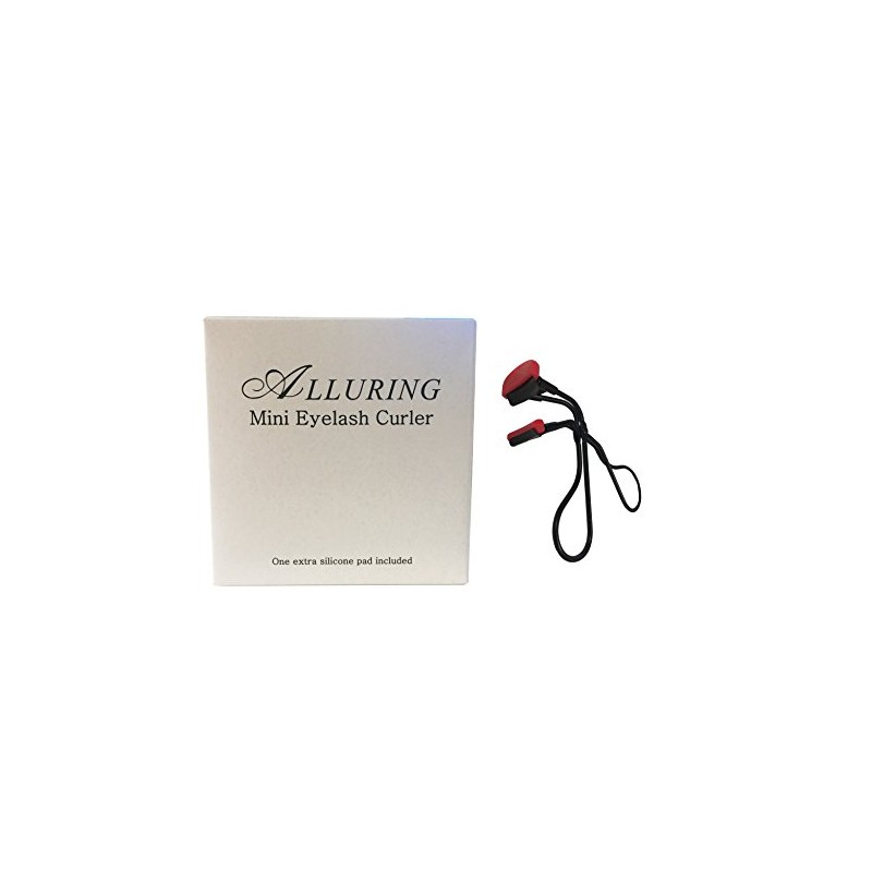 Alluring Mini Eyelash Curler Red/Black for Inner & Outer Corner