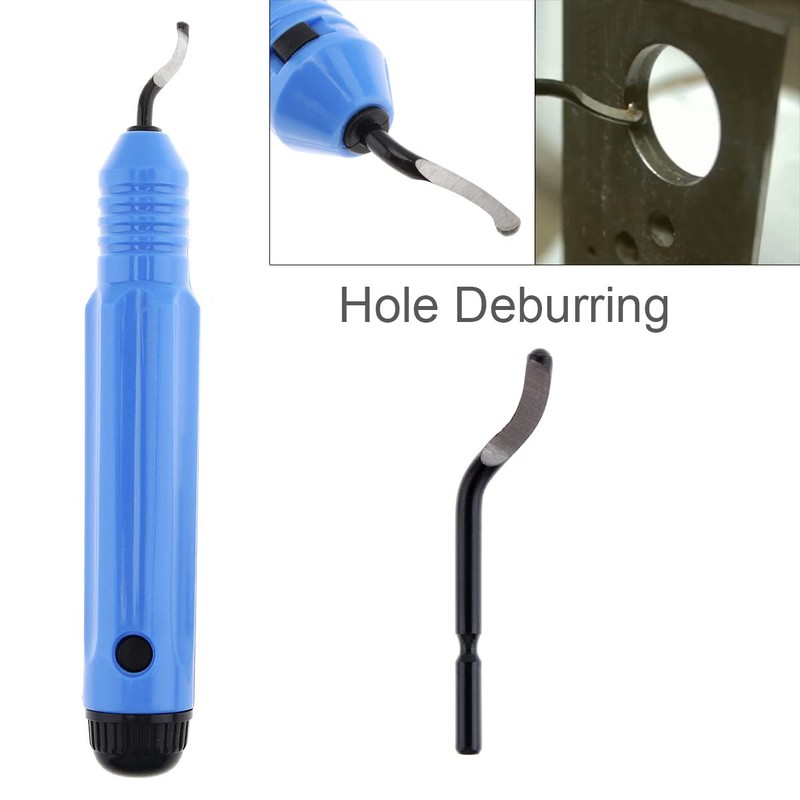 Omninmo Hand Use Quick Clamping Metal Aluminum Deburring Handle Trimmer