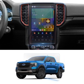 BSTW Compatible with 2023 2024 2025 Ford Ranger Limited Wildtrak X Platinum Raptor Navigation Screen Protector 12 Inch Ford SYNC 4 Nano Protective Film 6H Anti-scratch [2 Pack]