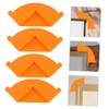WOONEKY 4Pcs Right Angle Positioning Squares Durable Clamps for Picture