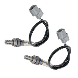 2PCS 234-4123 234-4092 Oxygen Sensor Compatible with Honda Civic 2001-2005 L4-1.7L O2 Sensor Upstream & Downstream