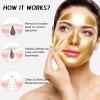 Máscara Exfoliante Gold Foil Facial Dorada Antienve