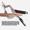 Woodworking Clamps, Pocket Hole Clamp, 2 in 1 Function 180°