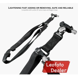 For Arca-Swiss, For Benro, For Canon, For Nikon, For Sony, Universal Leofoto SP-01+DC-22Q QD Strap & clamp kit Fits Magpul Sling