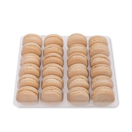 mademoiselle macaron Vanilla Macaron Tray Tray of 24 Vanilla Macarons