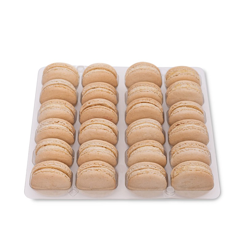mademoiselle macaron Vanilla Macaron Tray Tray of 24 Vanilla Macarons