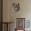 3D Animal Head Statue Resin Wall Decor Realistic Wildlife Sculpture