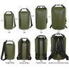 MARCHWAY Floating Waterproof Dry Bag 5L/10L/20L/30L/40L, Roll Top Sack Keeps