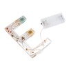 Floral Resin Letter Light Dry Flower and Alphabet Shape LED