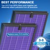 2 Pack HY4866 Replacement Filters for MORENTO/WESTHEY HY4866 Air Purifier