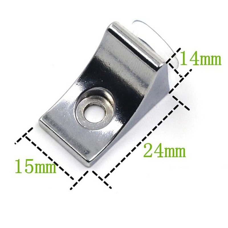 AWEN 20 pcs Adjustable Glass Shelf Glass Clip Shelf Suction
