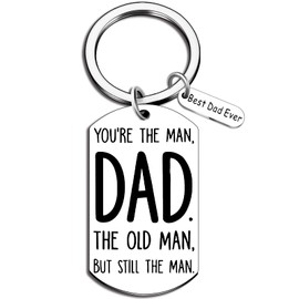 Davrock Gifts for Dad Mens Stocking Stuffer for Men Adults Dad Stocking Stuffers for Dad Christmas Gift for Dad Gifts Funny Keychain from Daughter Son Wife