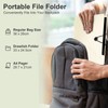 Elezeal Expanding File Folder - Accordion Document Holder with 13