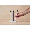 Boka Classic Manual Toothbrush with Extra Soft Activated-Charcoal, Tapered Bristles,