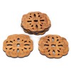 6PCS Bamboo Coaster Teacup Mat AntiScald Heat Insulation Pad Tea