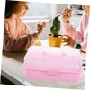 DOITOOL Portable Three Tool Box Multi-Functional Storage Organizer for Painting