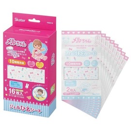 Skater Skater Gel Cooling Sheets, 16 Sheets, Lasts 10 Hours, 1L, 16, 16 Sheets / Skater 스케이터 젤 냉각 시트 16매입 10시간 지속, 1L, 16개, 16매