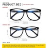 SHEEN KELLY TR90 Blue Light Oversized Safety Glasses Men Women