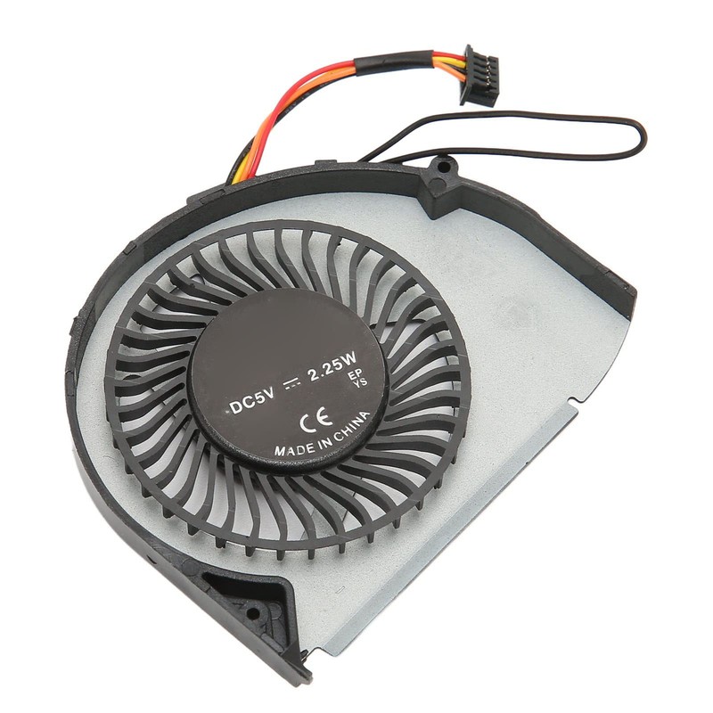 CPU Cooling Fan DC 5V 2.25W 5 Pin Laptop Fan