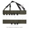 KRYDEX Concealed Carry Low-Vis Ready Chest Rig Elastic Cummerbund Ranger
