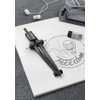 Faber-Castell Stream Quick Set Brújula - Piedra Negra, 174530