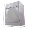 Bekasa Washing Machine Cover, Washer Dryer Dustproof Waterproof Protection Case