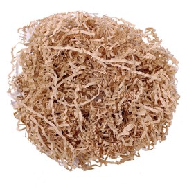 Ankelesz 50g Easter Raffia Grass Paper Shred for Gift Wrapping Basket and Gift Box Filling，Crinkle Cut Paper for Wrapping (Kaqi)