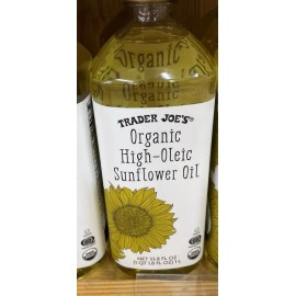 Trader Joe’s Organic High - Oleic Sunflower Oil 33.8 fl oz 🌻
