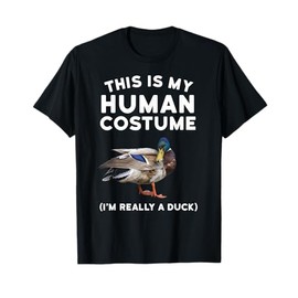 Mallard Duck Shirt - This is My Human Costume Duck Tee T-Shirt