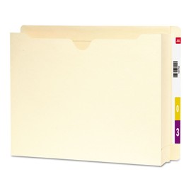 Smead 76910 End Tab File Jacket, 2-Inch Expansion, 12-3/8 x 9-1/2, Manila 25/Box