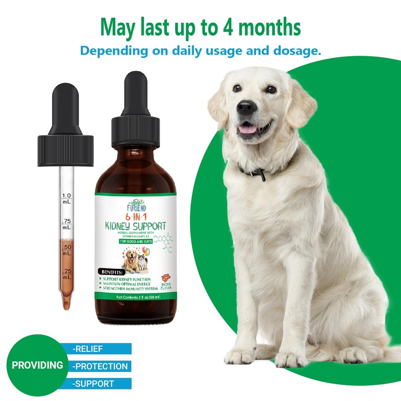 Veterinarian Formulated Kidney Support for Cats & Dogs | 6-in-1