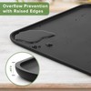 Mini Fridge Silicone Mat with Convex Edge -13.0" x 9.0"