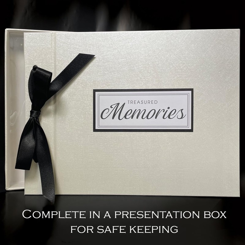 Treasured Memories Book, A Visitors Book for Funerals and Bereavement