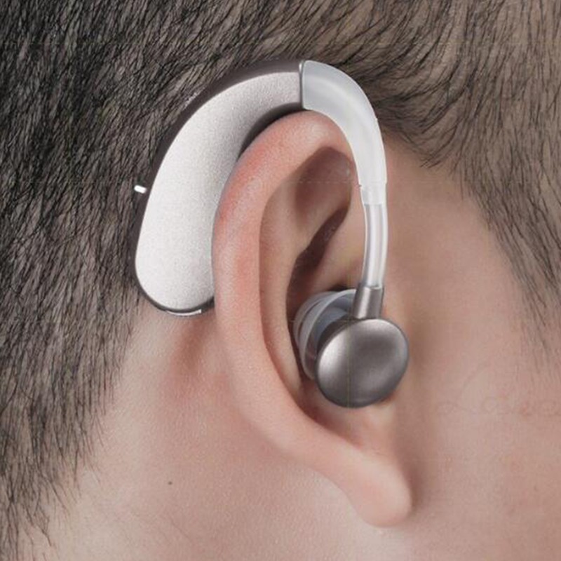 20P Rechargeable BehindtheEar Hearing Aid Headset Ear Sound Amplifier Assist