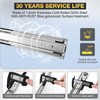YENUO Heavy Duty Drawer Slides Full Extension Side Mount 12
