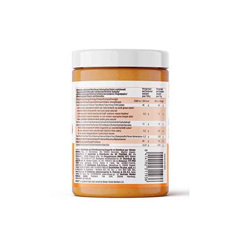 Weider Weider 1 kg Peanut Butter 100% Natural, with a