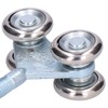 2Pcs Door Hanging Wheel Pulley Roller Glass Door Accessory for