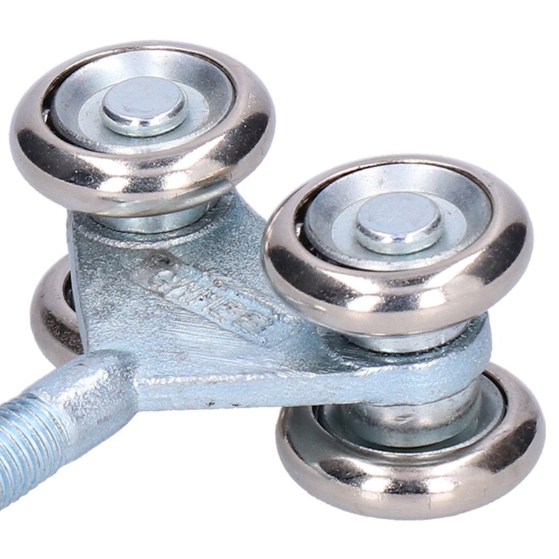 2Pcs Door Hanging Wheel Pulley Roller Glass Door Accessory for