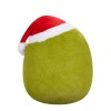 Squishmallows The Grinch in Santa Hat 12 Inch Soft Plush