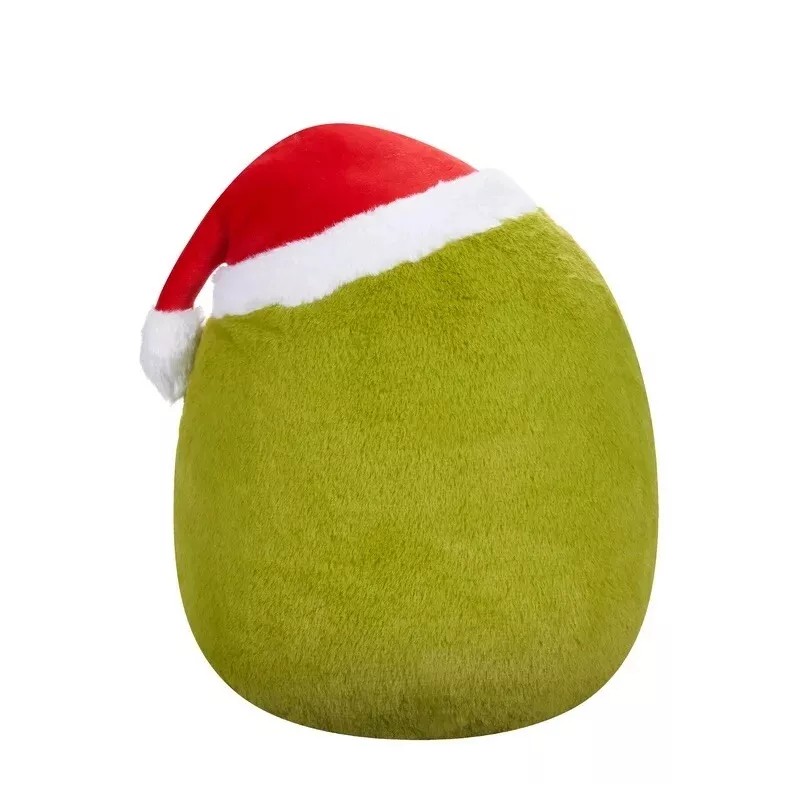 Squishmallows The Grinch in Santa Hat 12 Inch Soft Plush